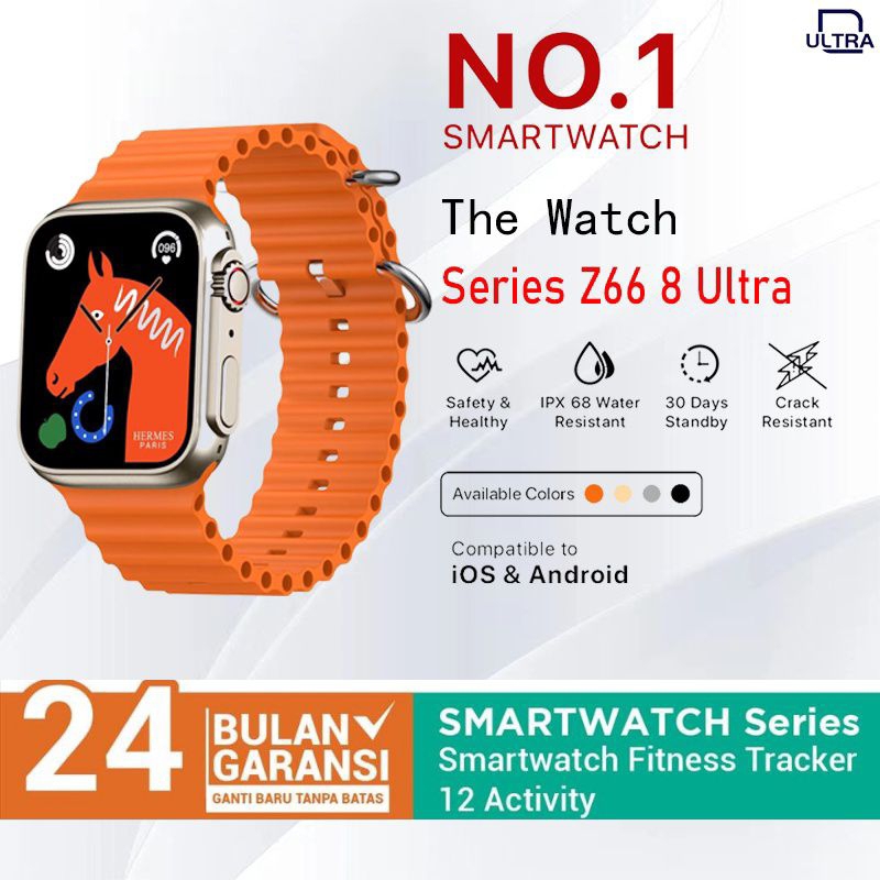 Series 8 Z66 Ultra Watch Smart Watch 49mm Screen HD Water Proof
