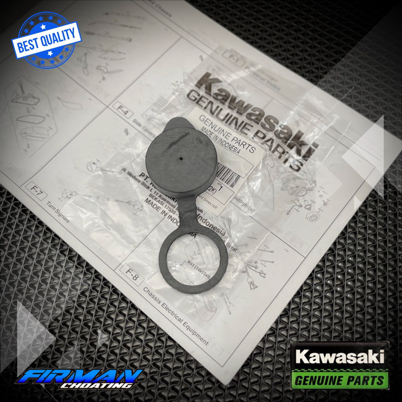 KARET TUTUP BOTOL RADIATOR CAP RESERVOIR NINJA R SS ORIGINAL KAWASAKI 11065-0203