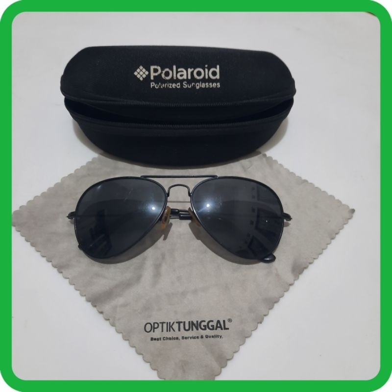 Kacamata Polaroid Aviator preloved Sunglasses Polaroid Aviator Prelived Not RayBan Oakley