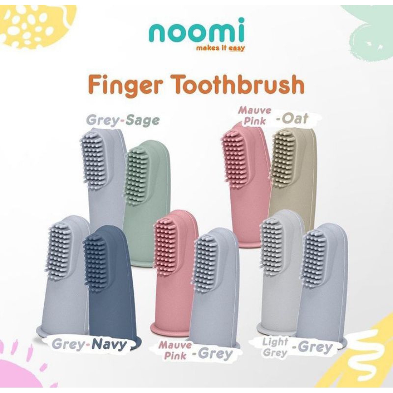 FINGER TOOTHBRUSH ( SIKAT LIDAH ) NOOMI