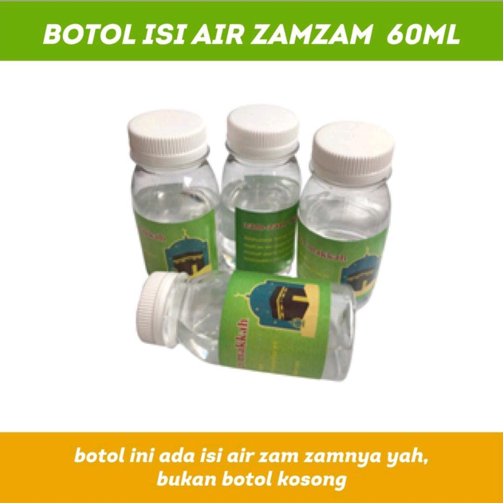 Air Zam-Zam Kemasan isi 60ml Original