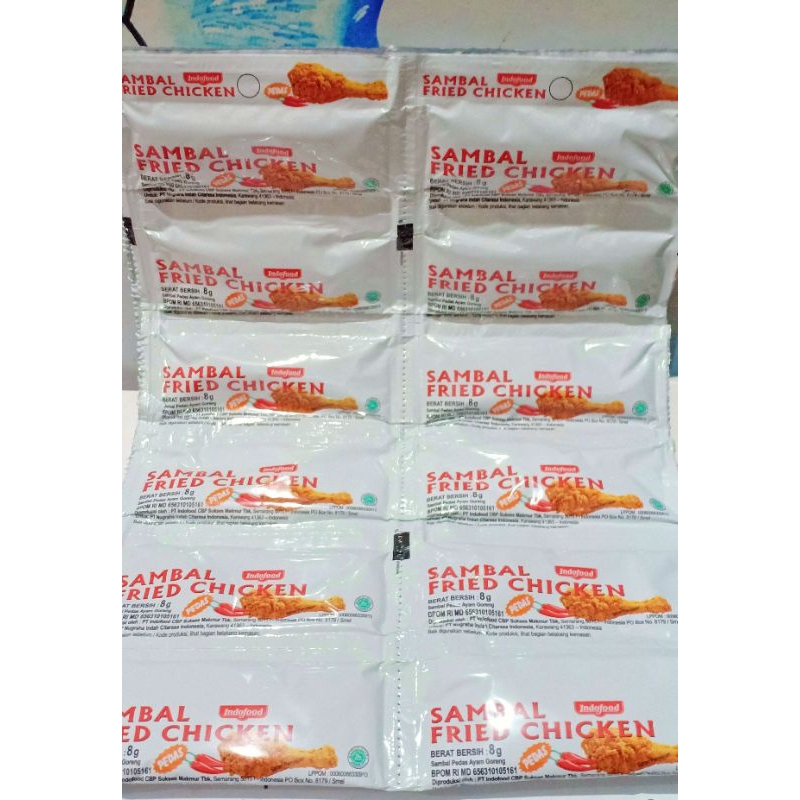 

SAMBAL FRIED CHICKEN INDOFOOD ISI 24X8 GR