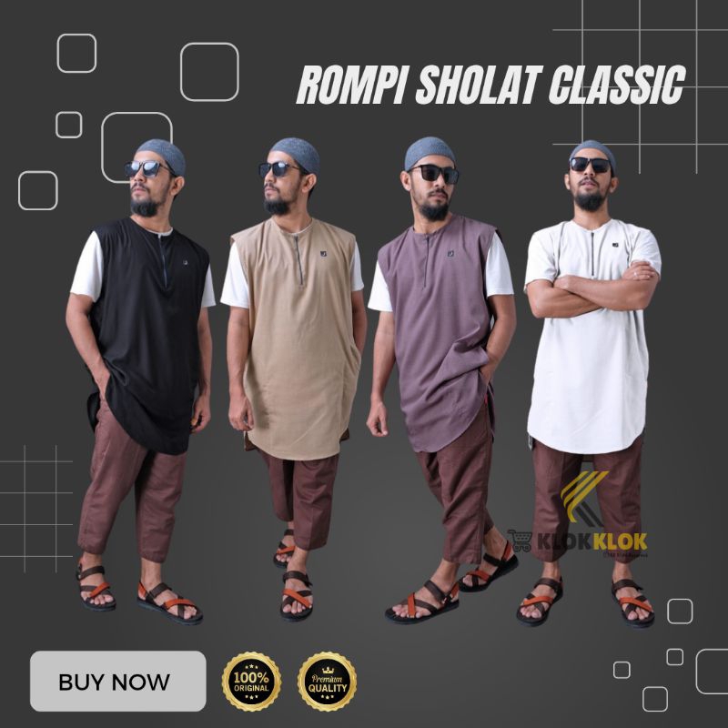 Pakaian rompi sholat (rosal) original