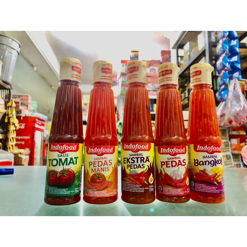 INDOFOOD Saus Sambal Botol Kecil 135 Gr