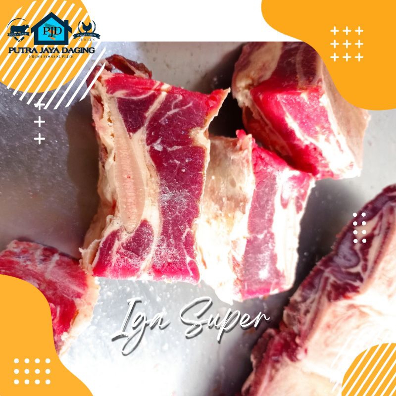 

Iga sapi - short ribs 500 Gram Iga Konro Premium