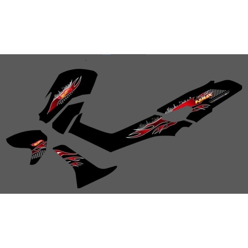 Striping NMAX Old Custom Transparan Hotwheels