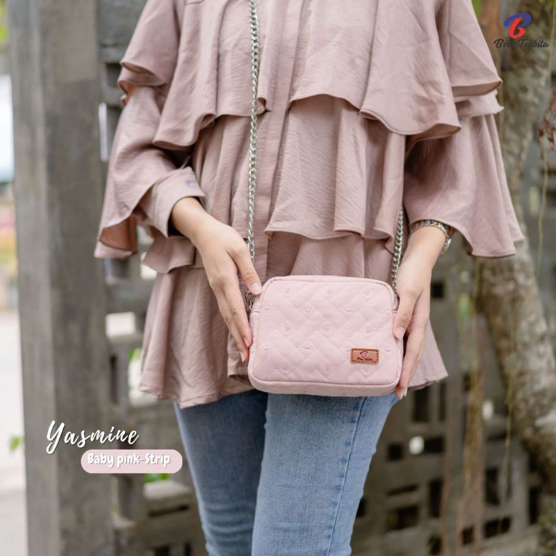 TAS YASMINE BY BIRU TSABITA BORDIR CHOCOLY