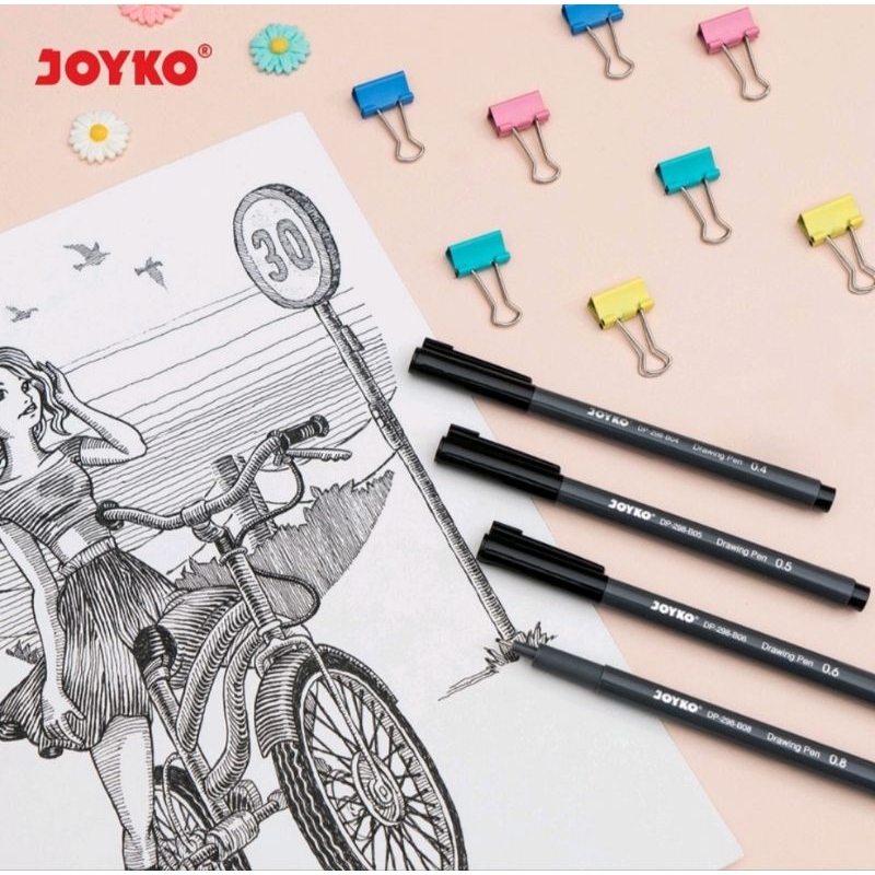 

Pulpen gamba joyko 12 ukuran