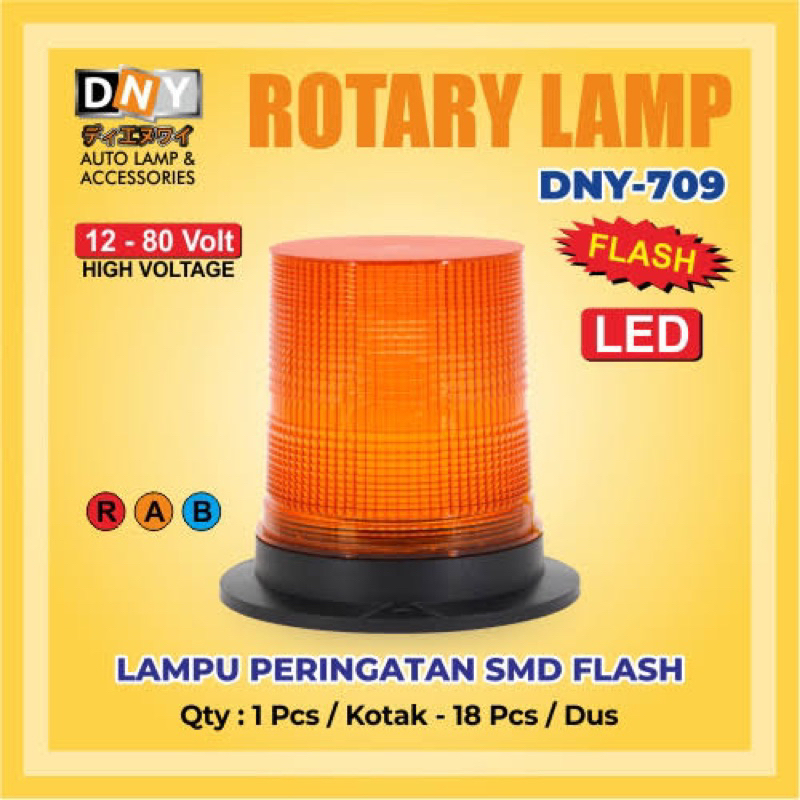 Rotary Blitz SMD Lamp - Lampu Rotari Blitz / DNY - 709