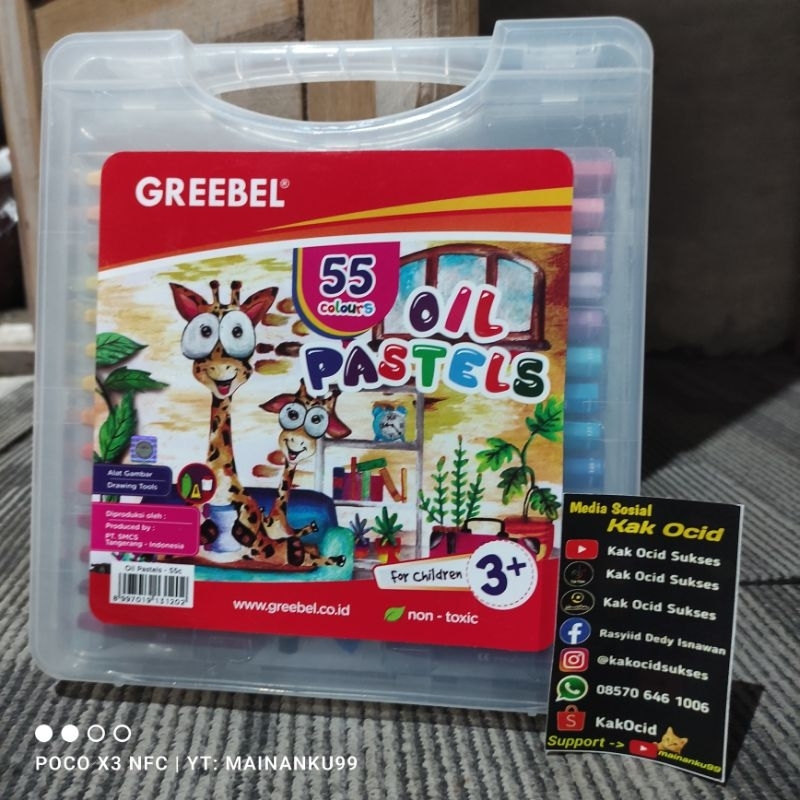 

Krayon Greebel Oil Pastel 55