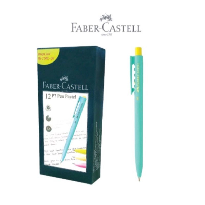 

Faber-Castell Ballpoint Pen P7 Pastel 0,7 Black