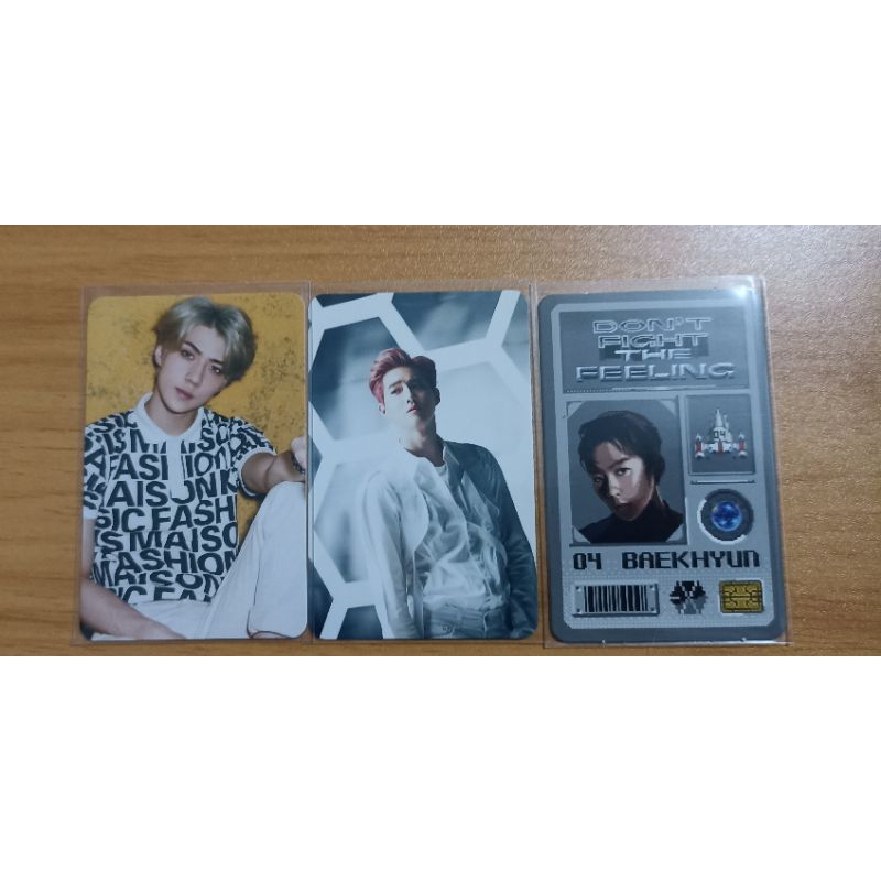 EXO photocard official Japan Suho Sehun LMR Coming Over ID Baekhyun DFTF