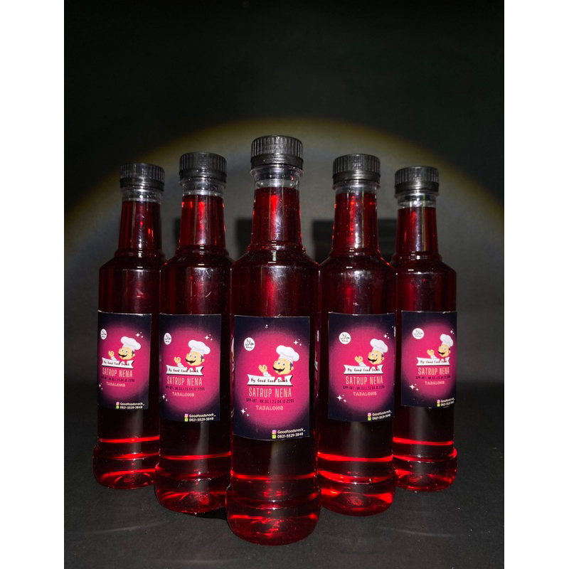 

Sirup / Sitrup Nena (Minuman segar pas manisnya) 350ml, Halal 100