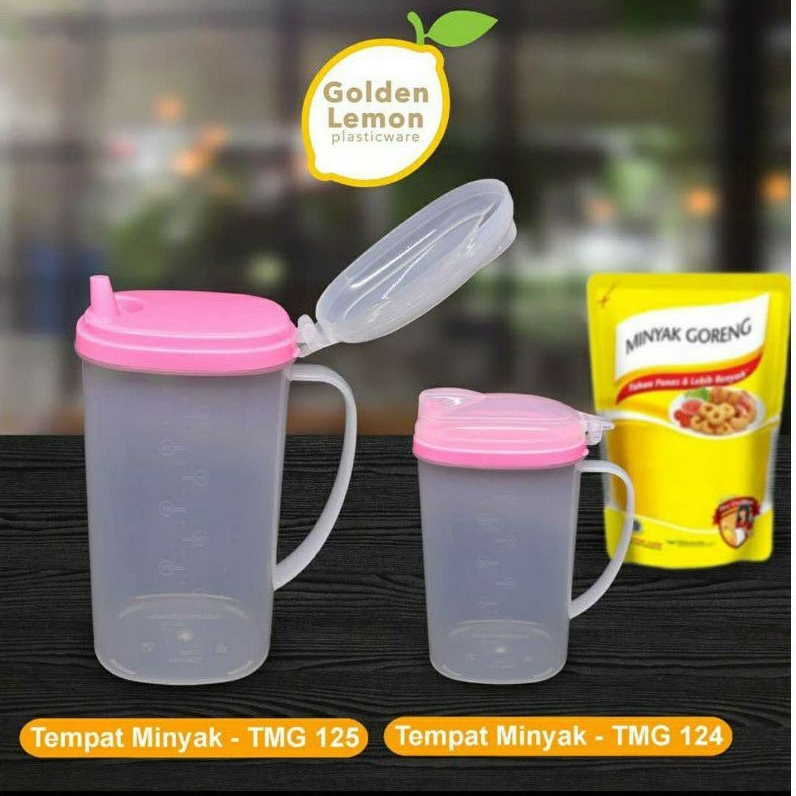 Tempat Minyak 1Liter / 2Liter Tempat Minyak GOLDEN LEMON