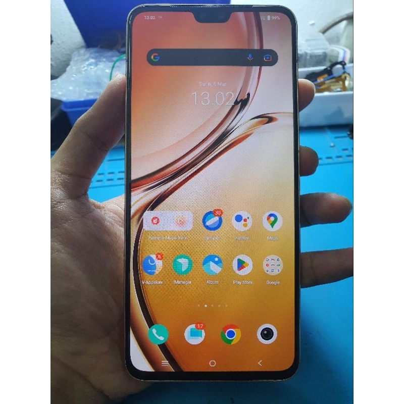 LCD+frame Vivo V23 5G Original Copotan