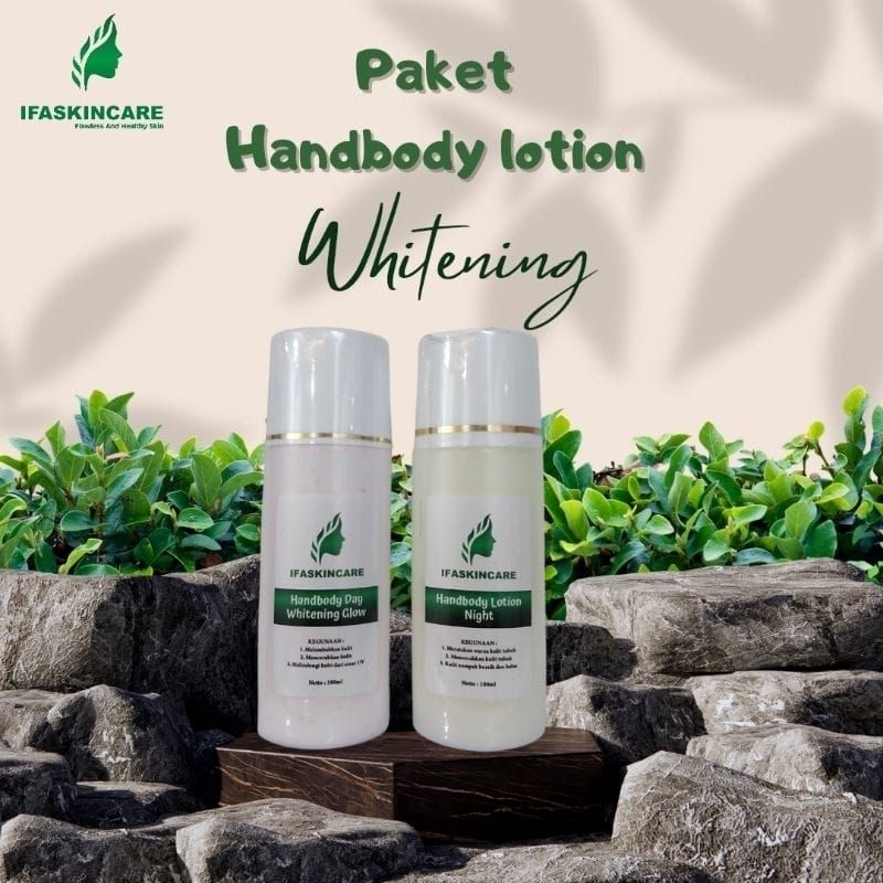 IFASKINCARE PAKET BODY LOTION WHITENING DAY & NIGHT/Ifskincare