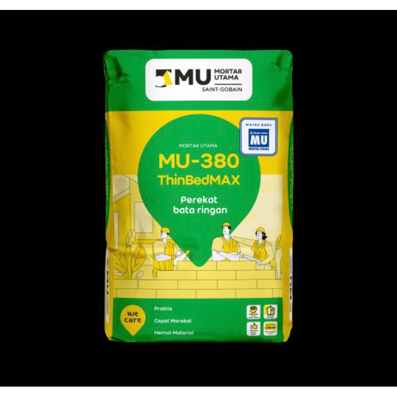Semen MU 380 40 kg Perekat bata ringan mortar utama