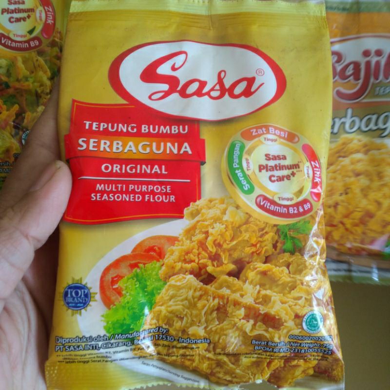 

Tepung bumbu serbaguna sasa 80 gram