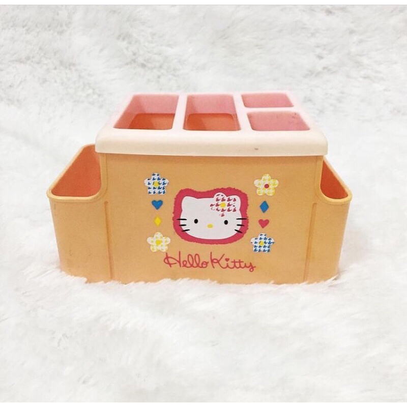 

Hello Kitty Sanrio Japan Pencil Case Stationery Box Kotak ATK Sekat Desk Alat Tulis