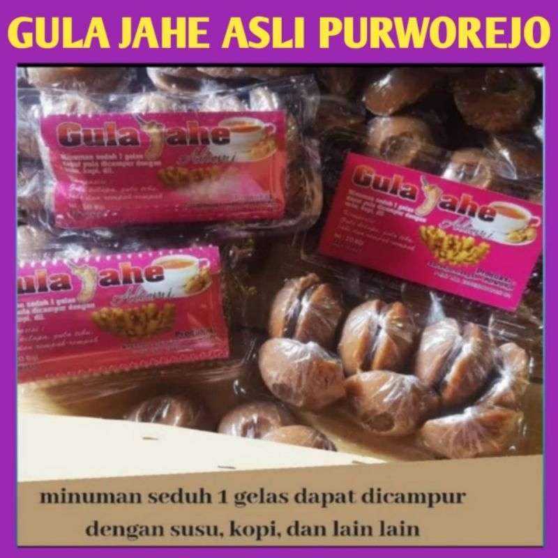 

paket reseller gula jahe alami isi 25 bungkus