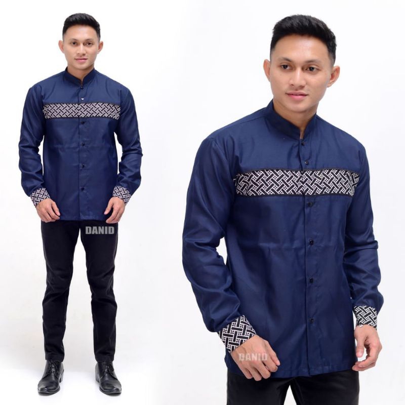 Baju Koko Gus Azmi Dewasa Premium Lengan panjang By Zellshop