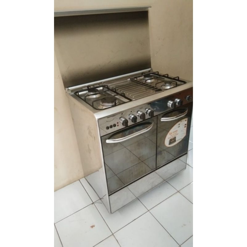 kompor+oven modena 4 tungku mulus