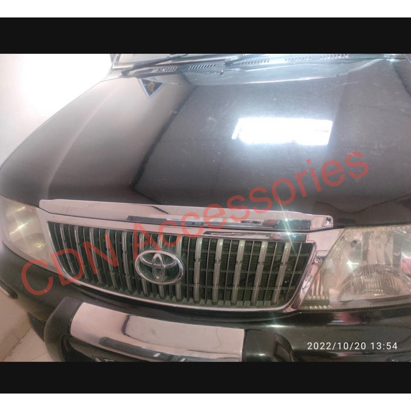 List Kap Mesin Kijang Kapsul/Lis Kap Mesin Kijang/Lis Crome Kijang/Lis Depan Kijang
