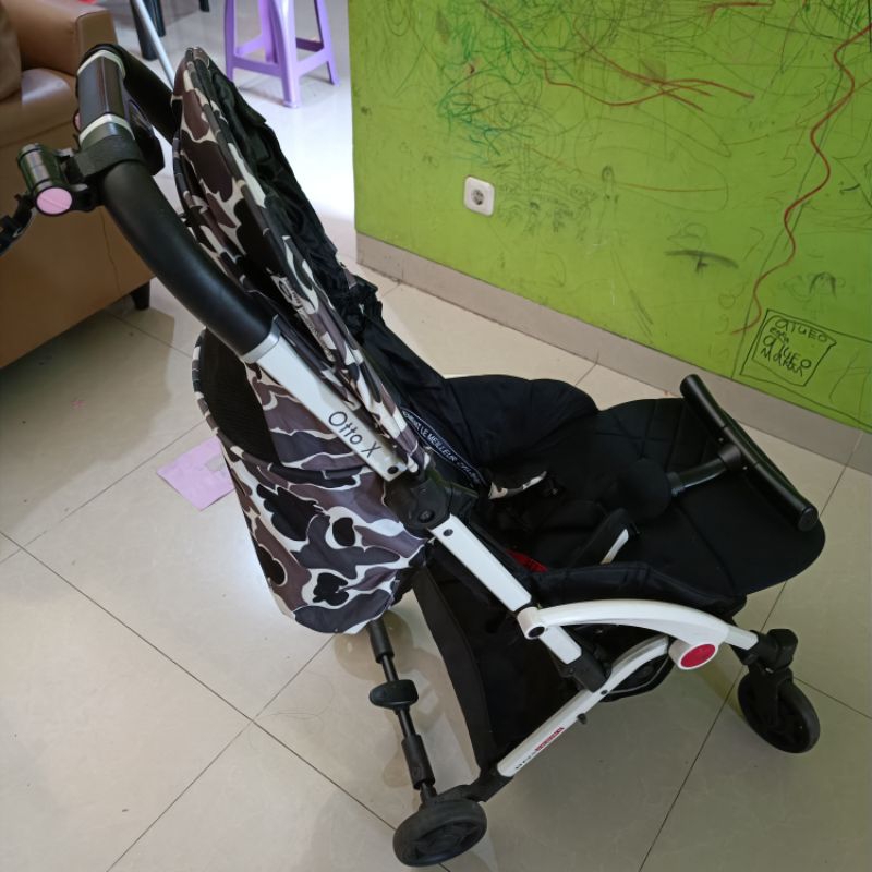 [PRELOVED] COCOLATTE OTTO X BEBE APES CAMO BLACK