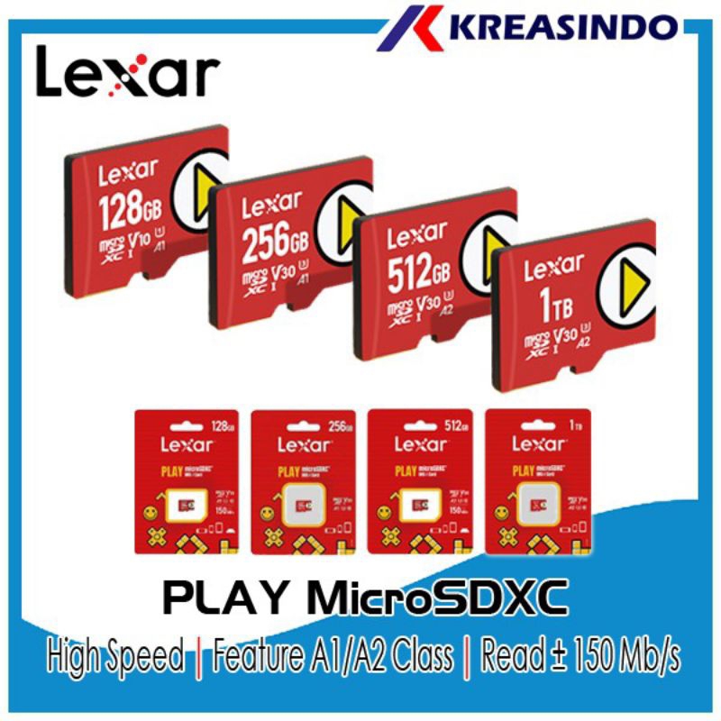 memory lexar 128GB//256GB//512GB