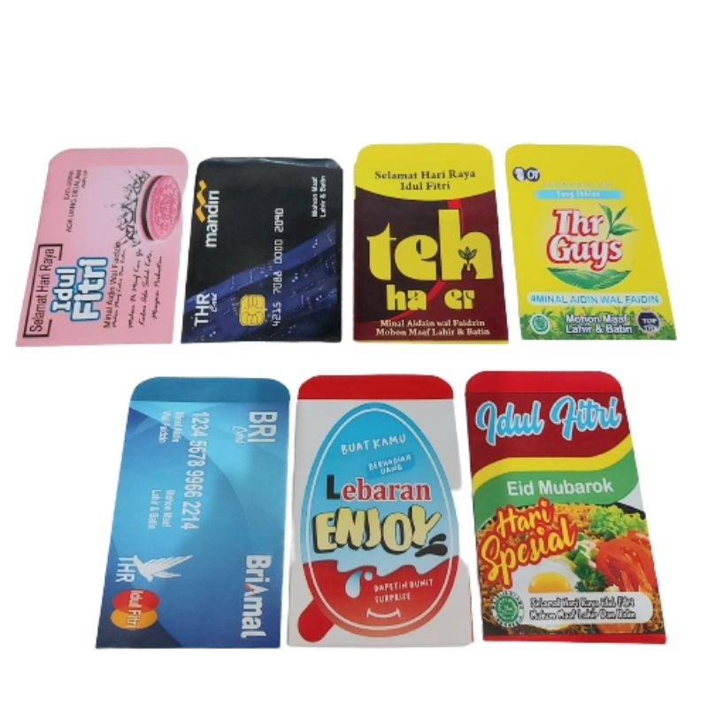 

AMPLOP LEBARAN IDUL FITRI - 10 LEMBAR