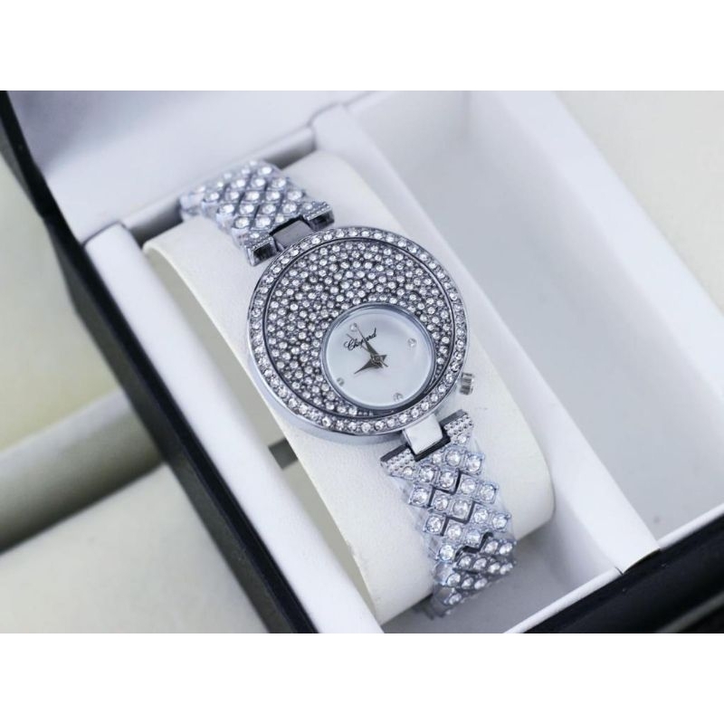 Jam Tangan  Mewah Case Diamond  | Fhasion Wanita Korea Terkini