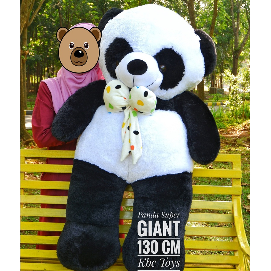 Boneka Panda Super Jumbo Giant KBC Toys Sangat Recommend Untuk Kado Atau Hadiah Teman Sahabat Atau P