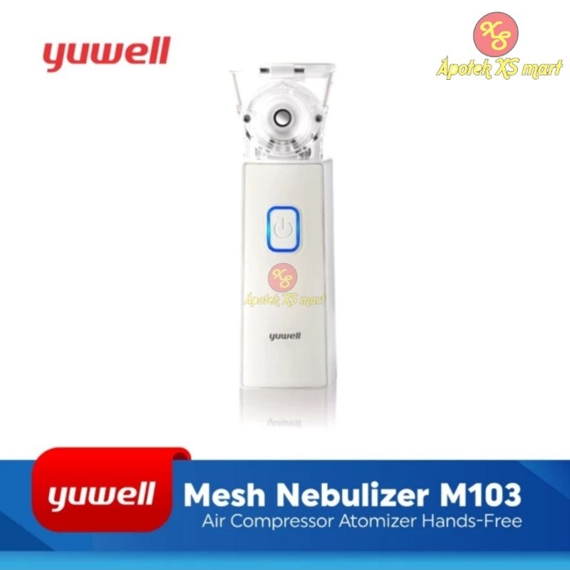 NEBULIZER YUWELL M 103 PORTABLE ALAT UAP SESAK ASMA GANGGUAN PERNAFASAN