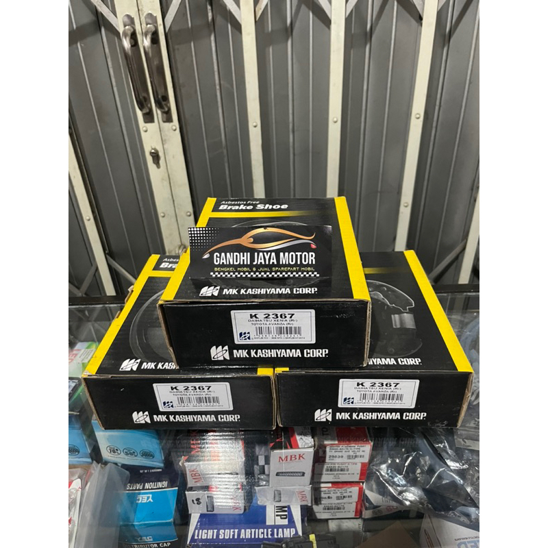 KAMPAS REM BELAKANG / BRAKE SHOE AVANZA - XENIA MK KASHIYAMA ORIGINAL