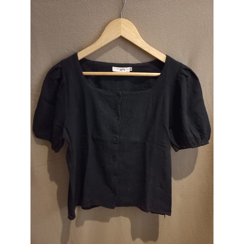 Blouse Wanita Kerah Persegi