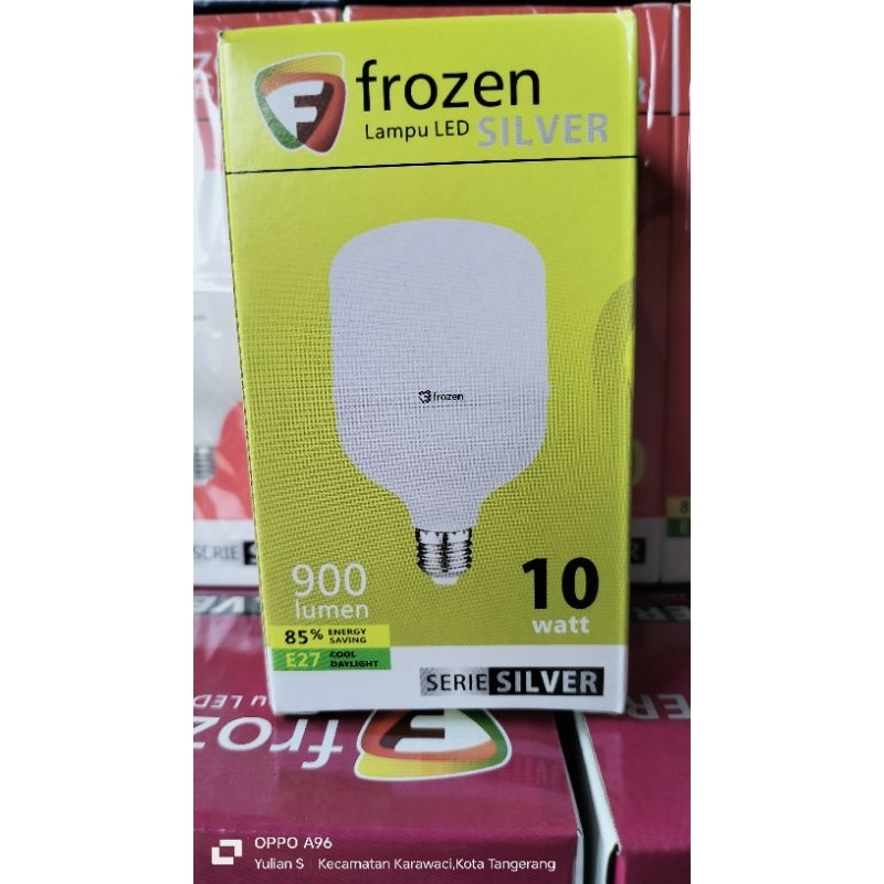 Lampu LED kapsul Frozen 10w