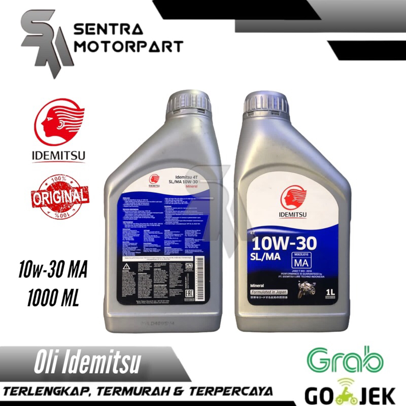 Oli motor idemitsu manual 10w30 1000ml 1 liter