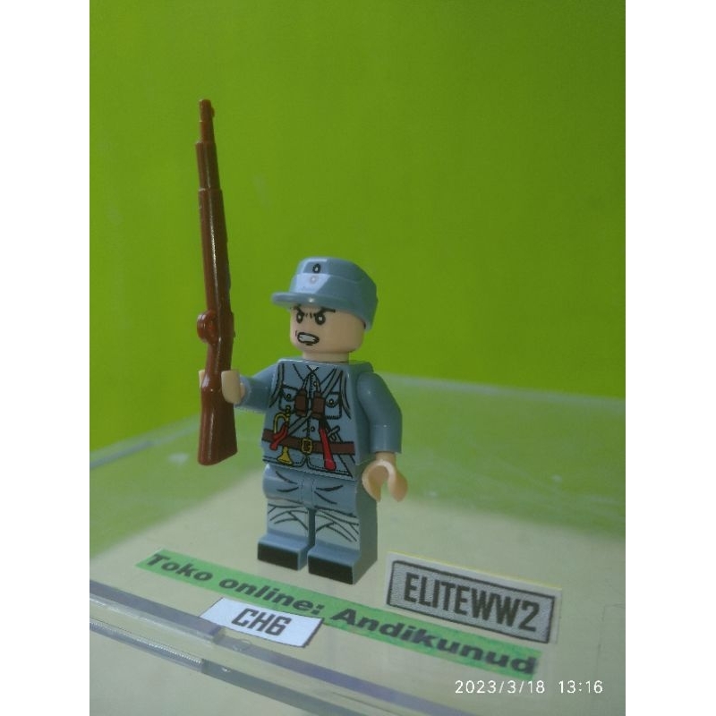 Minifigure brick world war WW2 CH6