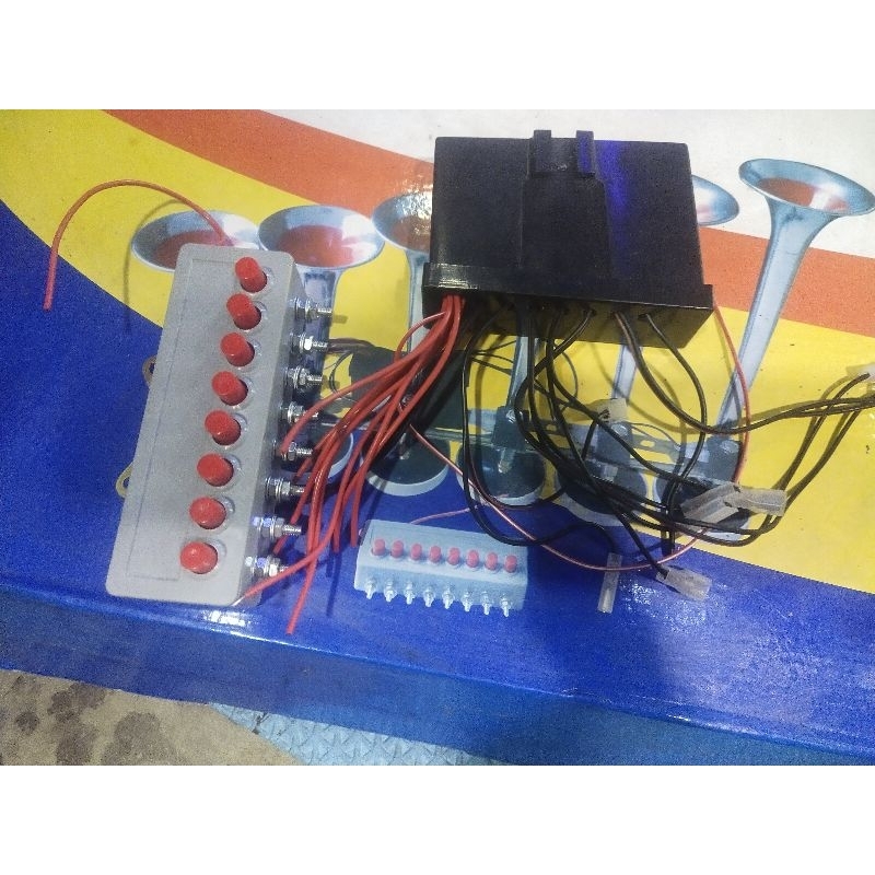 MODUL KLAKSON TELOLET 6 CORONG 8 TOMBOL