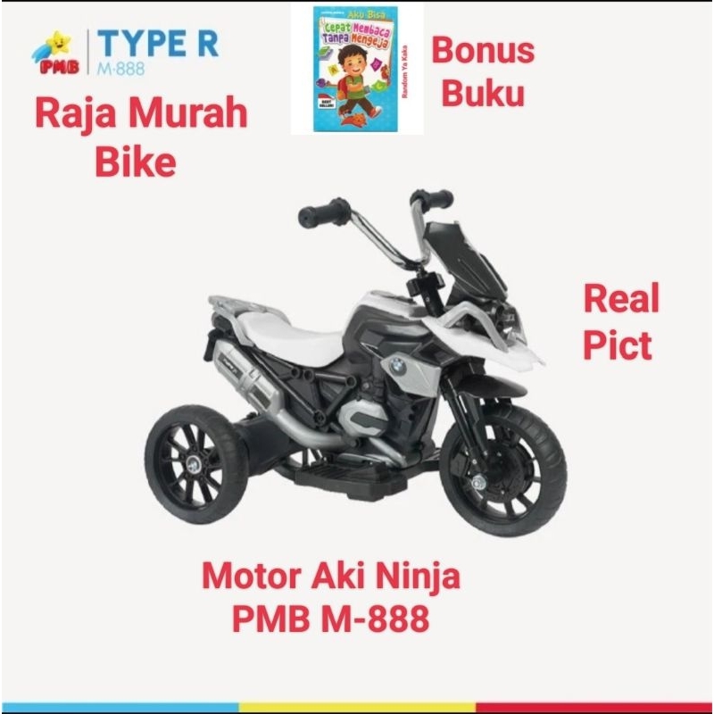Motor Aki Ninja PMB M-888 Motoran Aki Ninja PMB M888 Motor Aki Anak