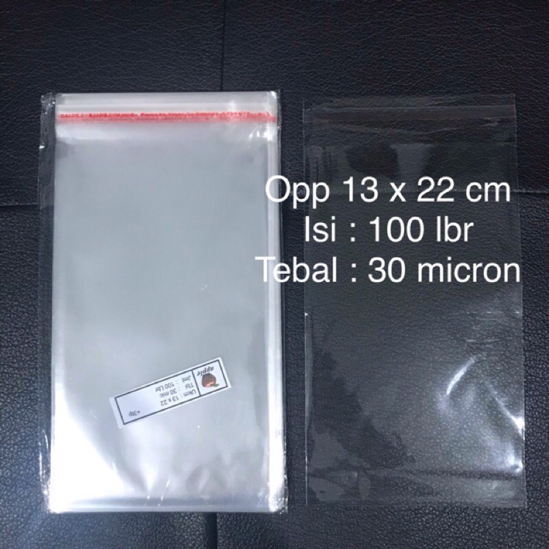 

Plastik opp lem tebal 03 13x22 13 x 22 seal 100 lembar pcs kaca 30 micron undangan bening murah