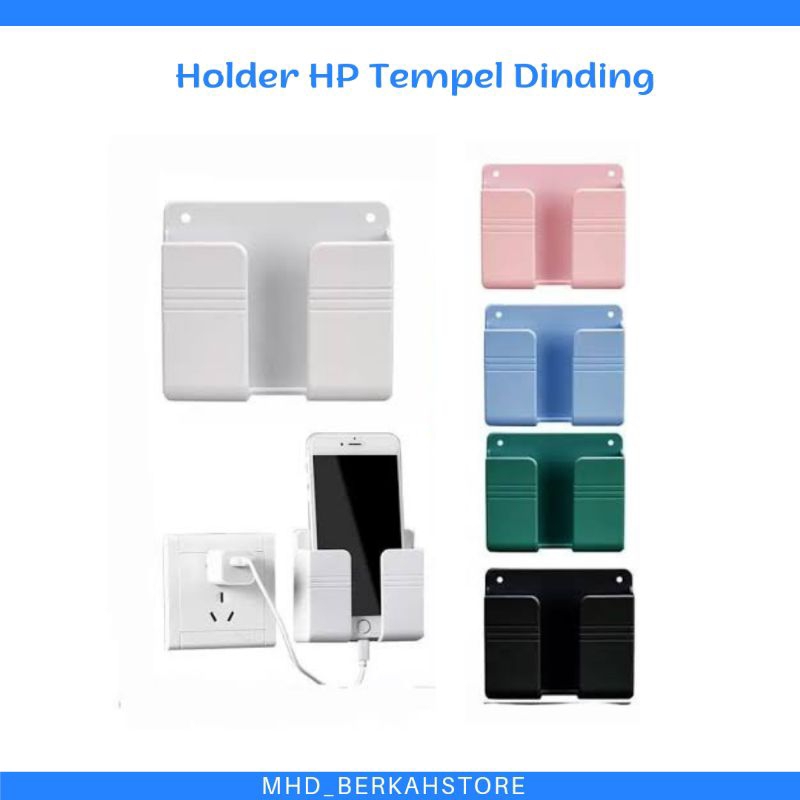 holder hp tempel dinding | tempat hp tempel untuk charger | holder hp tempel dinding aesthetic | gantungan remot tempat remot gantung | tempat hp gantung