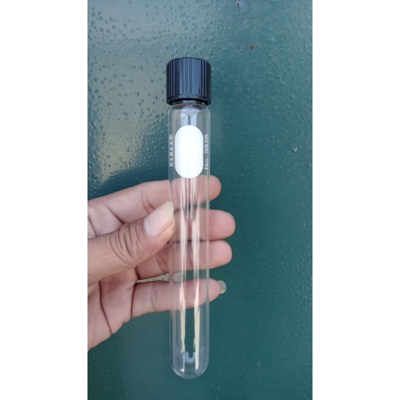 Tabung Reaksi Tutup Ulir 20x150 PYREX