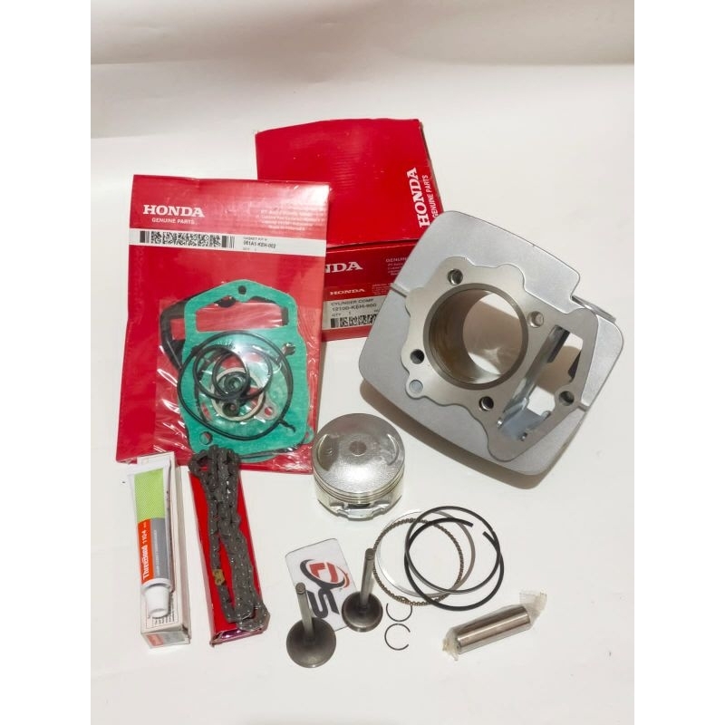 BLOK SEHER+RANTAI KETENG+KLEP SET LEM MEGAPRO PRIMUS GL PRO NEOTECH(KEH)