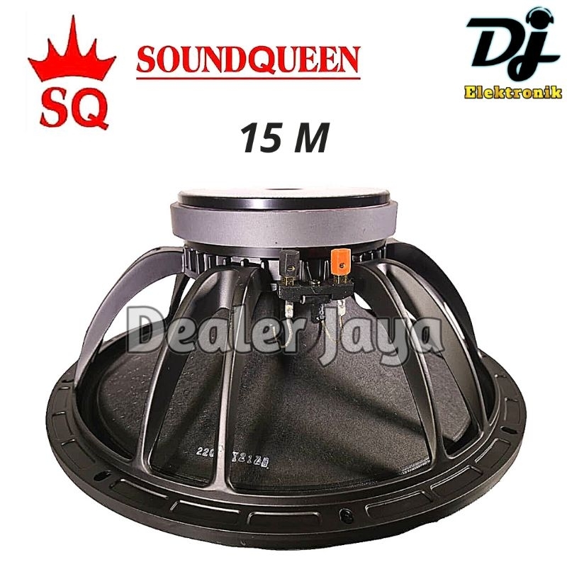 Speaker Komponen Soundqueen 15 M / 15M - 15 inch