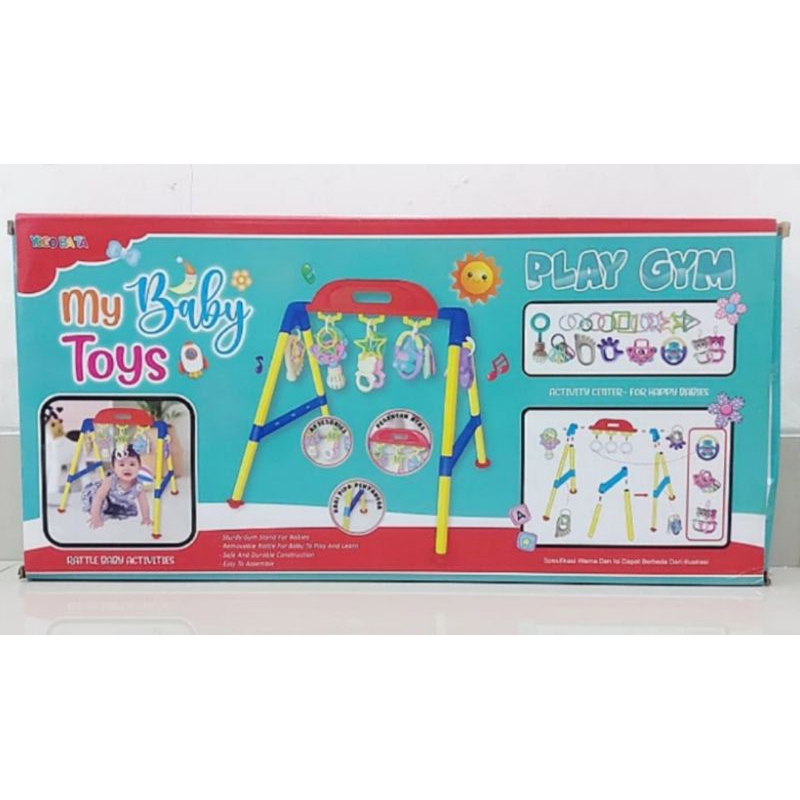 play gym / mainan krincingan anak bayi edukasi / my baby toys / baru