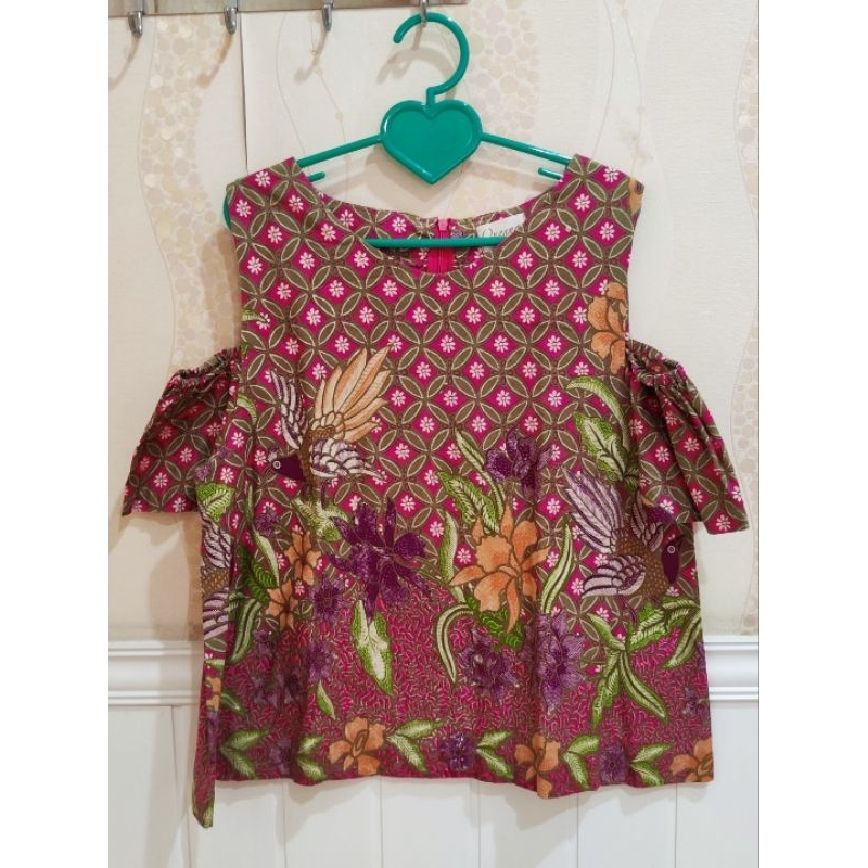 Atasan Batik wanita / Dress Batik wanita / Setelan Batik Wanita