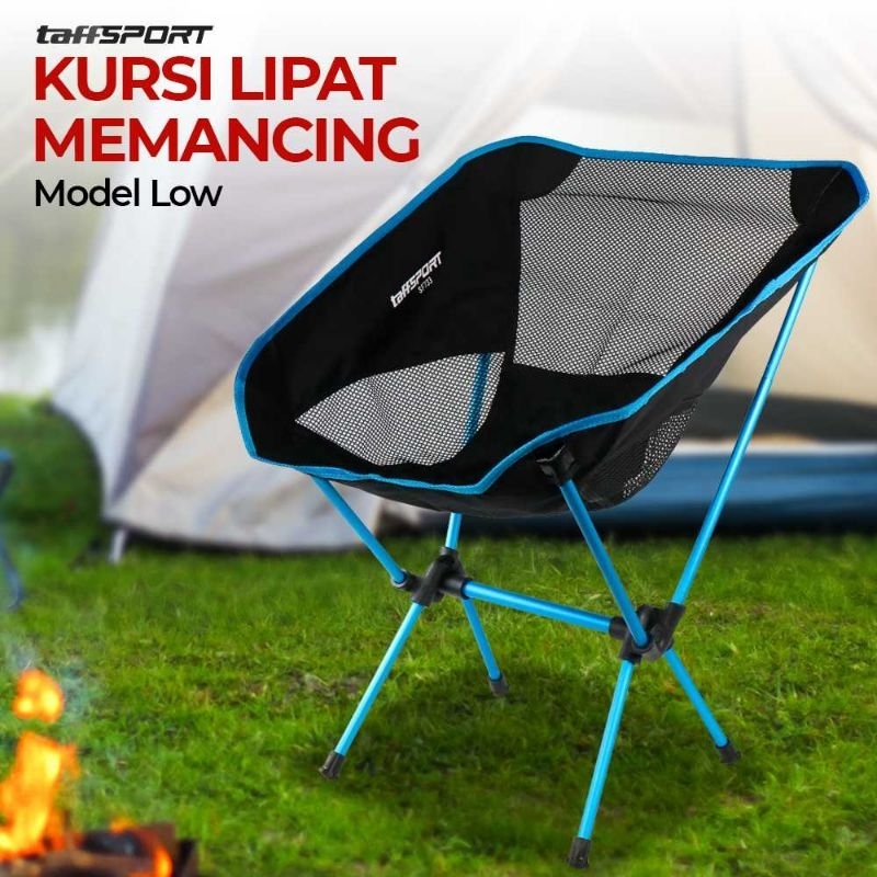 TaffSPORT Kursi Lipat Memancing Folding Fishing Chair - SF733