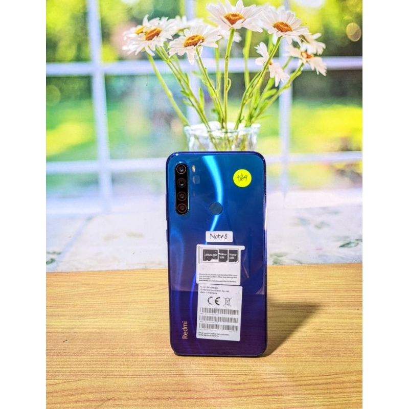 Xiaomi Redmi Note 8 Ram 6/128gb Ex Resmi Indonesia