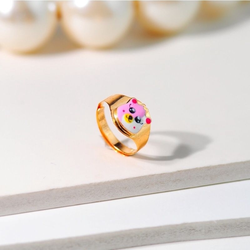 Cincin Emas Baby Ongsrot Boneka Hatari Cat - Toko Emas Gadjah